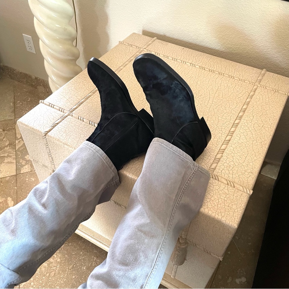VTG 🇮🇹 WARREN EDWARDS Calf Hair Boots made in ITALY 🎩 - Picture 9 of 16